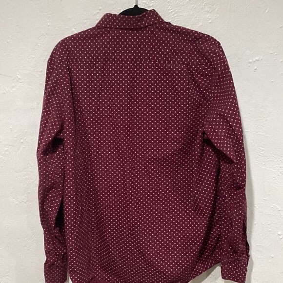 Michael Kors Mens Button Down Long Sleeve Casual Shirt CottonSize Large - Picture 2 of 5